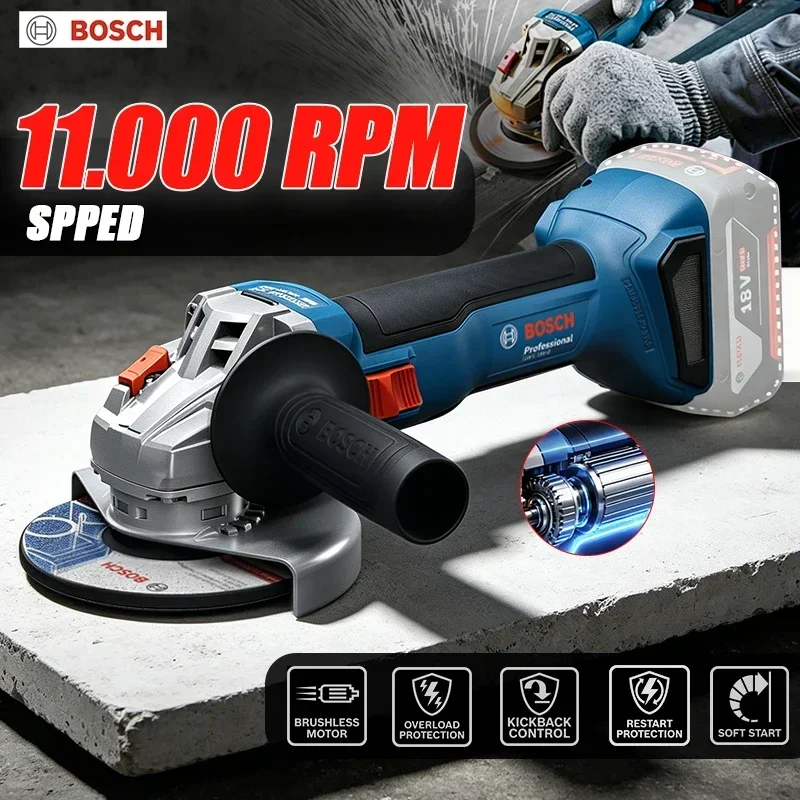 Power Tools Professional - Smerigliatrice Angolare a Batteria BOSCH GWS