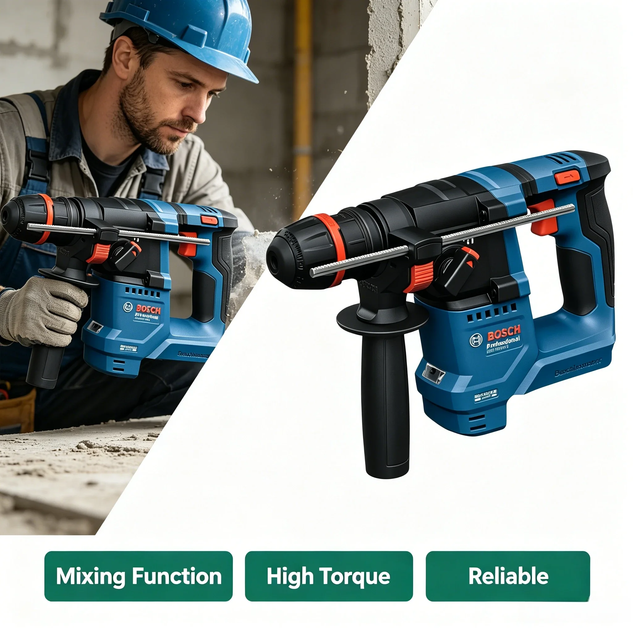 BOSCH GBH 18V-18X, martello ro - Power Tools Professional recensione e prezzo