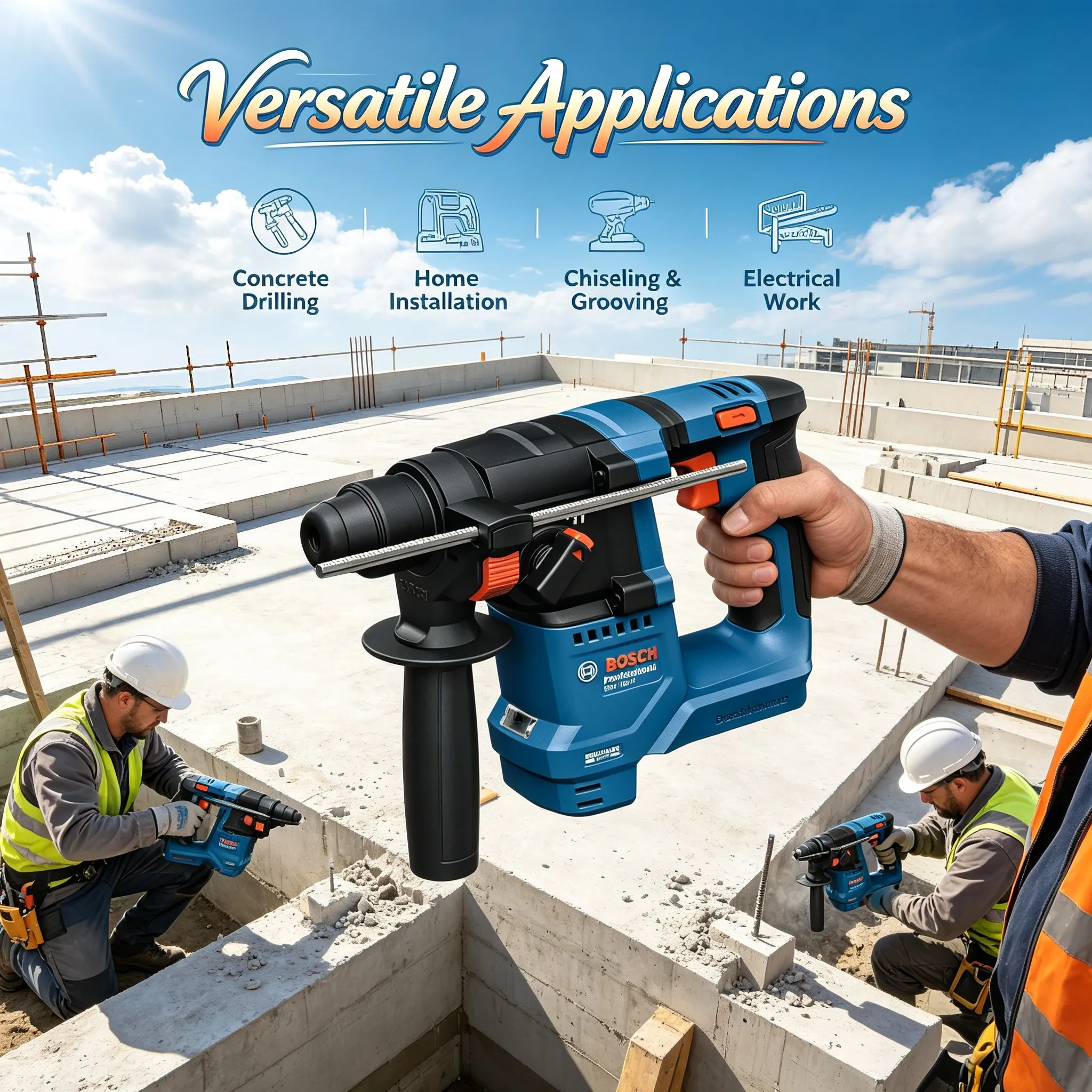 Martello rotante a batteria BO - Power Tools Professional recensione e prezzo